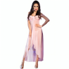 Chilirose - Cr 3716 Babydoll Longue Rose S/M